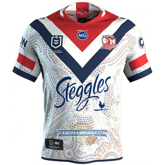 Camiseta Sydney Roosters Rugby 2019 Indigena